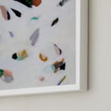 "Spring Thaw I" - Art Print in Ivory by Kayla King - Frame Close-up