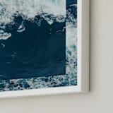 "Waves 1" - Art Print in Marine by lulu and isabelle - Frame Close-up