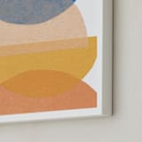 "mod moons" - Art Print in tutti frutti by Carrie Moradi - Frame Close-up