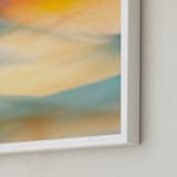 "Rays of Gold 1" - Art Print in Golden Rays by Helen Makadia - Frame Close-up