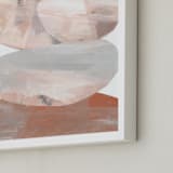 "Shaped by Nature" - Art Print in Clay by Agnes Pierscieniak - Frame Close-up