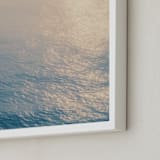 "light dance" - Art Print in Teal by Courtney Crane - Frame Close-up