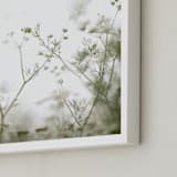 "Choices" - Art Print in White by Caroline Mint - Frame Close-up