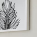 "Proudly There" - Art Print in Ash by Grzegorz Drachal - Frame Close-up