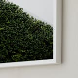 "verdant garden I" - Art Print in leaf by Sara Hicks Malone - Frame Close-up