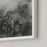 "Respire" - Art Print in Warm Grey by Janie Allen - Frame Close-up