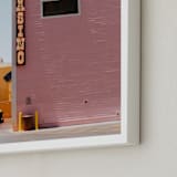 "Desert Oasis" - Art Print in Desert Blue by Kaitlin Rebesco - Frame Close-up