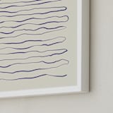 "Infinite Expectation" - Art Print in Tangerine by Adelyn T. - Frame Close-up