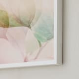 "Sweet Memories I" - Art Print in Peach by Lisa Sundin - Frame Close-up