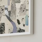 "Mountains" - Art Print in cool air by Sumak Studio - Frame Close-up