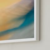 "Rays of Gold 2" - Art Print in Golden Rays by Helen Makadia - Frame Close-up