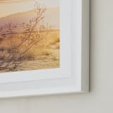 "Desert Roadtrip" - Art Print in Desert sun by Lisa Sundin - Frame Close-up