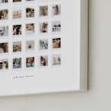 "Framed Photo: Everything" - Framed Photo in White by Olivia Kanaley Inman - Frame Close-up