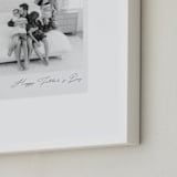"Framed Photo: Classic Snap" - Framed Photo in Noir by Minted - Frame Close-up