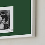 "Framed Photo: Classic" - Framed Photo in Olive by Vera Lim - Frame Close-up