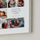 "Framed Photo: Nine Photo" - Framed Photo in White by Leia Matt - Frame Close-up