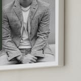 "Framed Photo: Classic Sash" - Framed Photo in Pine by Lauren Chism - Frame Close-up