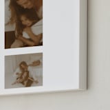 "Triple Gallery" - Framed Photo in Cotton by Angela Thompson - Frame Close-up