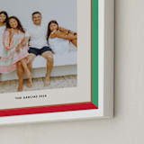 "Framed Photo: Bold Frame" - Framed Photo in Brights by Inkblot Design - Frame Close-up