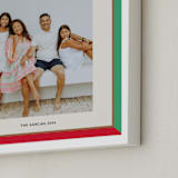"Framed Photo: Bold Frame" - Framed Photo in Brights by Inkblot Design - Frame Close-up