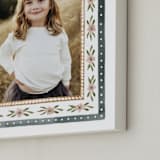 "Embellished Frame: Framed Photo" - Framed Photo in Sea by leslie hamer - Frame Close-up