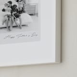 "Framed Photo: Classic Snap" - Framed Photo in Noir by Minted - Frame Close-up