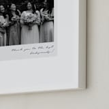 "Framed Photo: Classic Snap (BRIDES)" - Framed Photo in Noir by Minted - Frame Close-up