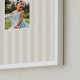 "Framed Photo: Coastal Stripe" - Framed Photo in Sea by Olivia Kanaley Inman - Frame Close-up