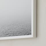 "Breathe" - Art Print in Fog Grey by Emily Denis - Frame Close-up