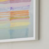 "Inner Nature" - Art Print in Hot Tangerine by HAPI ART - Frame Close-up