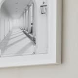 "Arches" - Art Print in Column White by Ilze Lucero - Frame Close-up