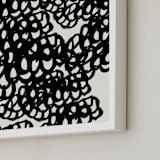 "Black Sheep" - Art Print in Noir by rose lindo - Frame Close-up