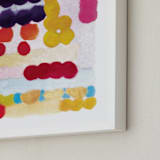"What you want" - Art Print in Magenta by HAPI ART - Frame Close-up