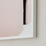 "Hidden Paths" - Art Print in Blush by Kaitie Bryant - Frame Close-up