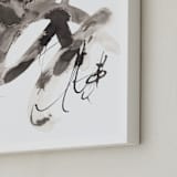 "Memphis Jane" - Art Print in Black by Misty Hughes - Frame Close-up