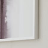 "Up for Air No.2" - Art Print in Dusty Aubergine by Michelle Lee - Frame Close-up