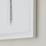 "Washington Monument" - Art Print in Slate by Paul Berthelot - Frame Close-up