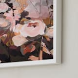 "Splendor" - Art Print in Rose Gold by Jess Franks - Frame Close-up