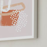 "Amber Gander II" - Art Print in Amber by Alicia Youngken - Frame Close-up