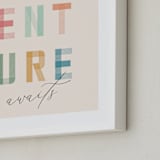 "Adventure Lies Ahead" - Art Print in Paper by Brandy Folse - Frame Close-up
