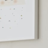 "Miss Cloud" - Art Print in Cotton by fatfatin - Frame Close-up