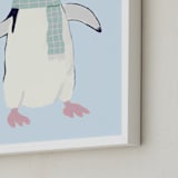 "Adélie Penguin " - Art Print in Antarctica by Cass Loh - Frame Close-up