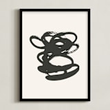 "Morning Meditation no. 2" - Art Print in shadow by Sara Hicks Malone - Framed