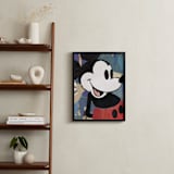 "Paper Mickey" - Art Print in Black by Sumak Studio - In a Room
