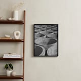 "concrete cylinders" - Art Print in Stone by Alaric Yanos - In a Room