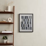 "tonality III" - Art Print in Slate by Sara Hicks Malone - In a Room