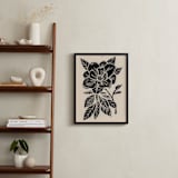 "Magnolia" - Art Print in Sand by Sherley Ferreira - In a Room