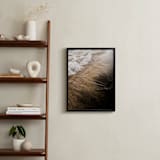 "Black Sand I" - Art Print in Onyx by Karly Rose Sahr - In a Room
