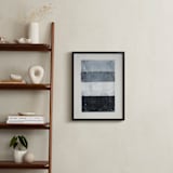 "tonality II" - Art Print in Slate by Sara Hicks Malone - In a Room