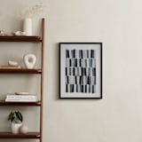 "tonality I" - Art Print in Slate by Sara Hicks Malone - In a Room